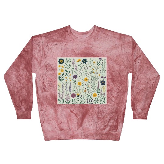 Wild summer flowers Blast Sweatshirts