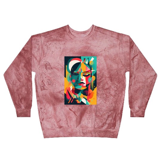 Abstract Face Art - Dreamy and Fantastical Blast Sweatshirts