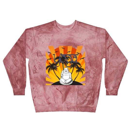 Jnanamama Yoga Maternity Buddha Blast Sweatshirts