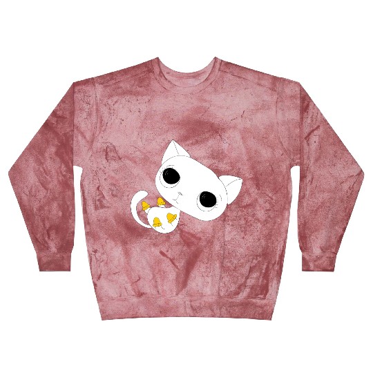 black white kittens 04 Blast Sweatshirts