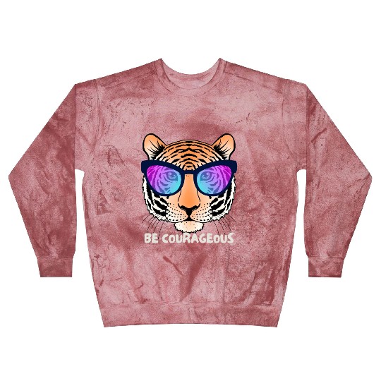 Be Courageous like a Lion Blast Sweatshirts