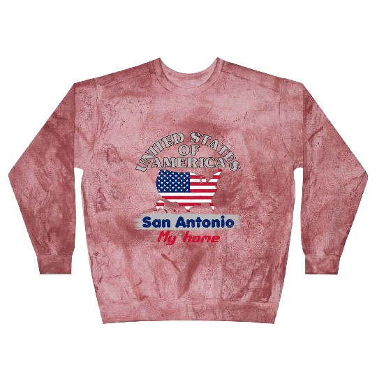 United States of America - San Antonio my home Blast Sweatshirts
