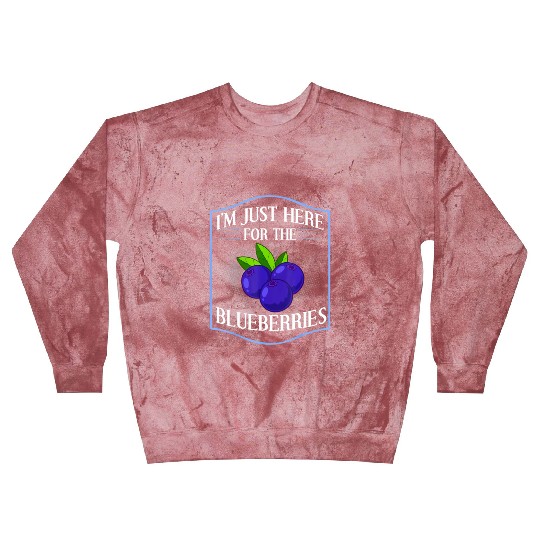 Blueberry Plant Blueberries Farmer Bush Tree Blast Sweatshirts
