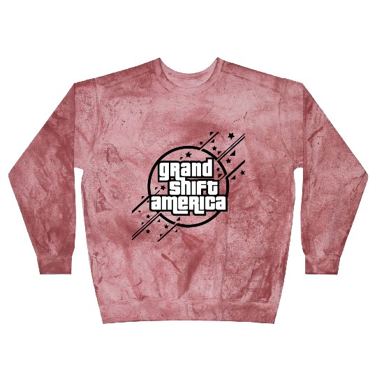 Unique Gta Parody Grand Shift America Blast Sweatshirts