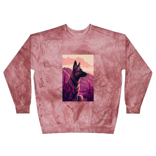 Belgian Malinois Nature Blast Sweatshirts
