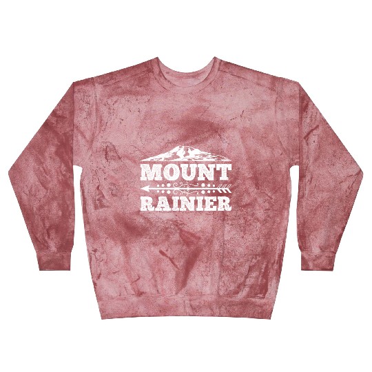 Mount Rainier climber Hiker Mountains Blast Sweatshirts