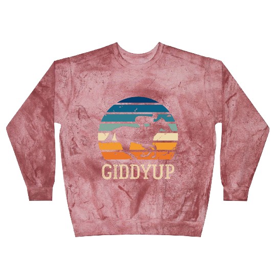 Giddyup Horse Racing Blast Sweatshirts