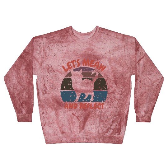 Let's meow and reflect Blast Sweatshirts