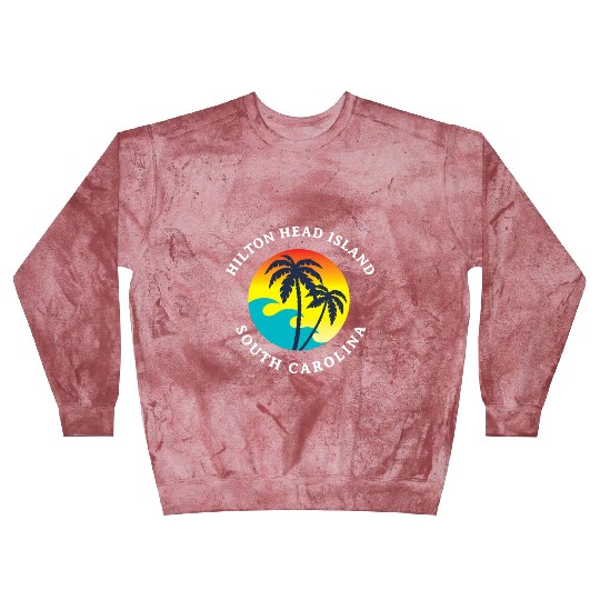 Hilton Head Island South Carolina Blast Sweatshirts