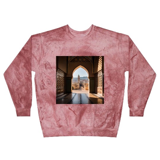 Fantasy pictures ,town Morocco ,city Rabat Blast Sweatshirts