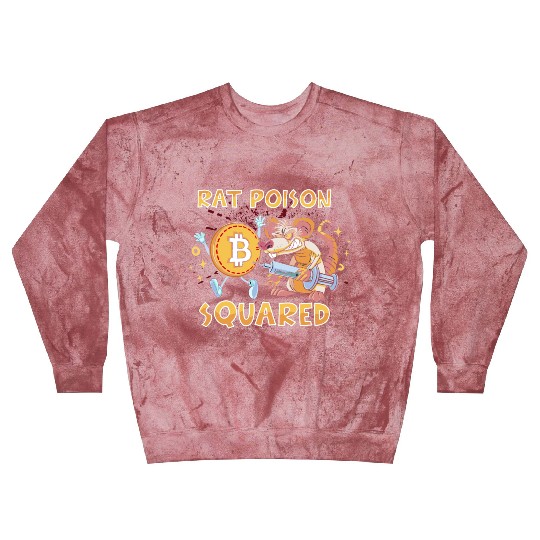 Rat Poison Squared funny Blast Sweatshirts