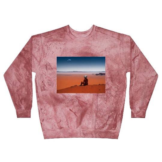 Life on the Edge: The Beauty and Fragility of Mars Blast Sweatshirts