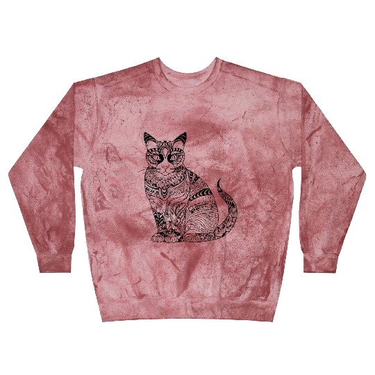 Cat Kitten Feline Meow Blast Sweatshirts