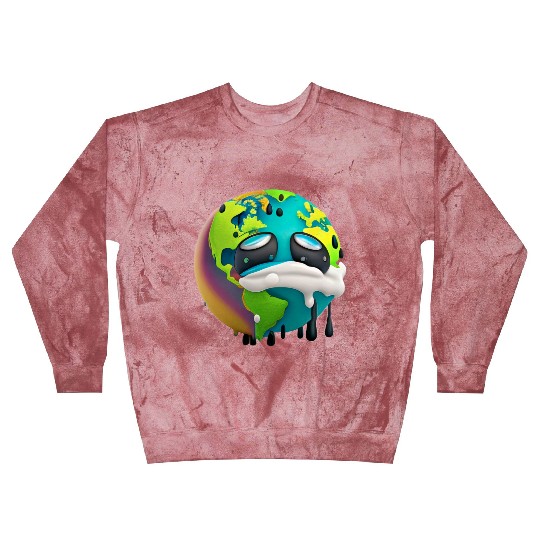 ECOLIVING, SAVE EARTH Blast Sweatshirts