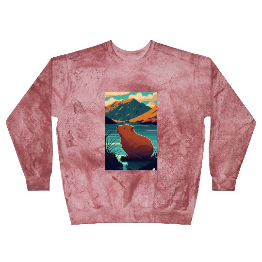 Capybara Nature Capibara Blast Sweatshirts