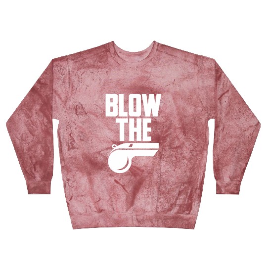 Nice Whistle Volleyball Blow The Whistle Bad Refer Blast Sweatshirts