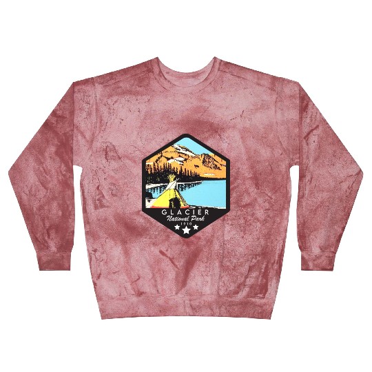 Glacier national park Blast Sweatshirts