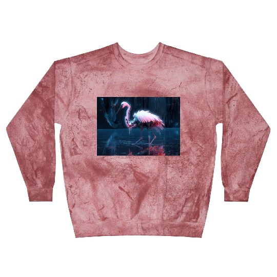 Neon Bird of Paradise Blast Sweatshirts