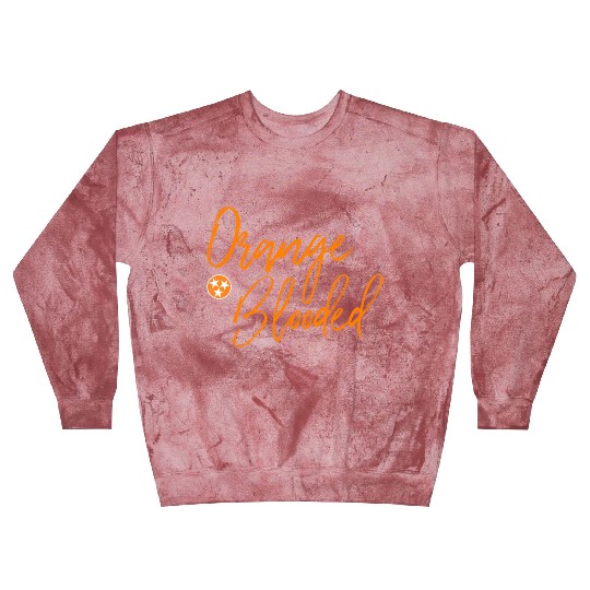 Tennessee Fan Orange Blooded Vol Sports Fan State Blast Sweatshirts