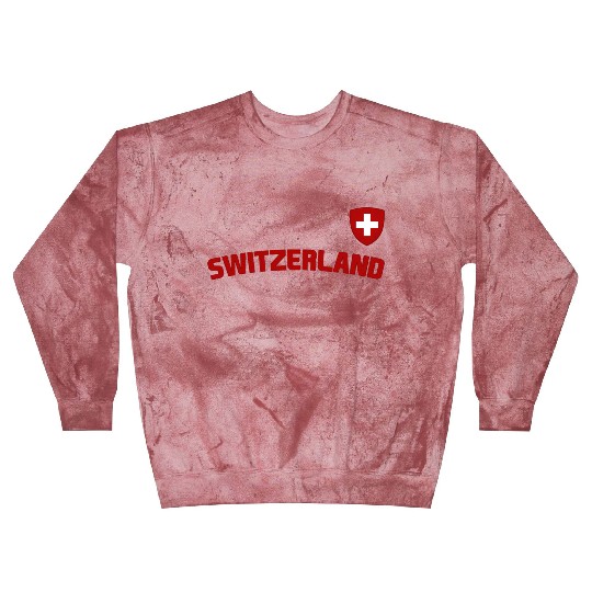Switzerland Flag Swiss Pride International Country Blast Sweatshirts