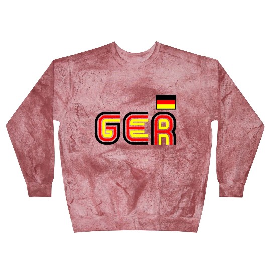 Germany Flag International Country German Pride Blast Sweatshirts