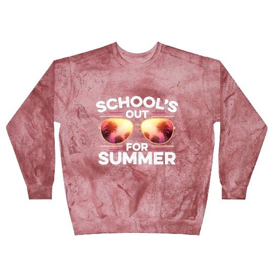 Last Day Of School Schools Out For Summer Teacher Blast Sweatshirts
