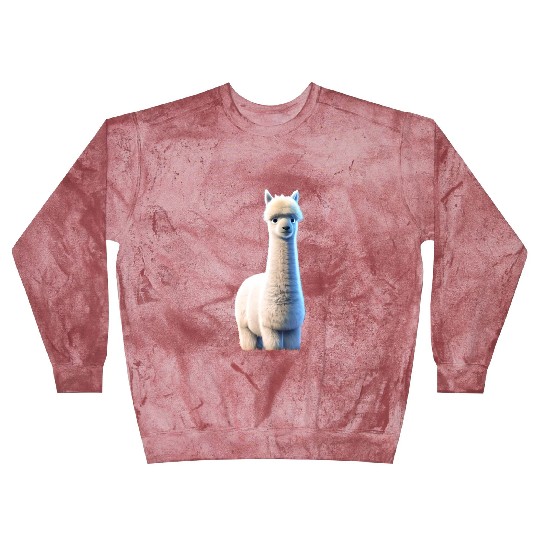 fluffy alpaca Blast Sweatshirts