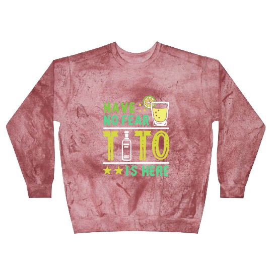 Vodka Tito Is Here Blast Sweatshirts