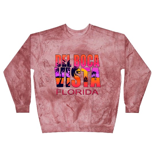 Del Boca Vista Retirement Community Novelty Blast Sweatshirts