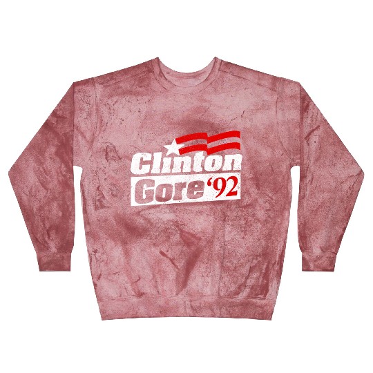 Clinton Gore Bill Clinton 92 Elect Blast Sweatshirts