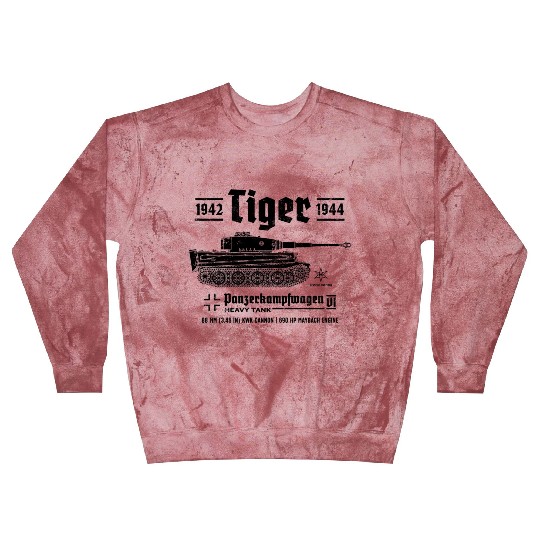 Tiger Tank Panzer World War 2 Armored Vehicle Blast Sweatshirts