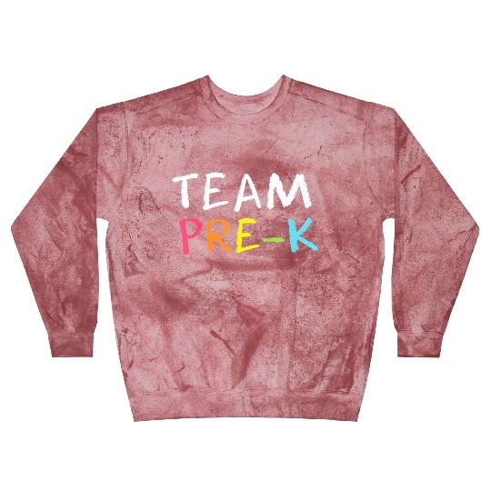 Team Pre K Teacher Back To School Top Blast Sweatshirts