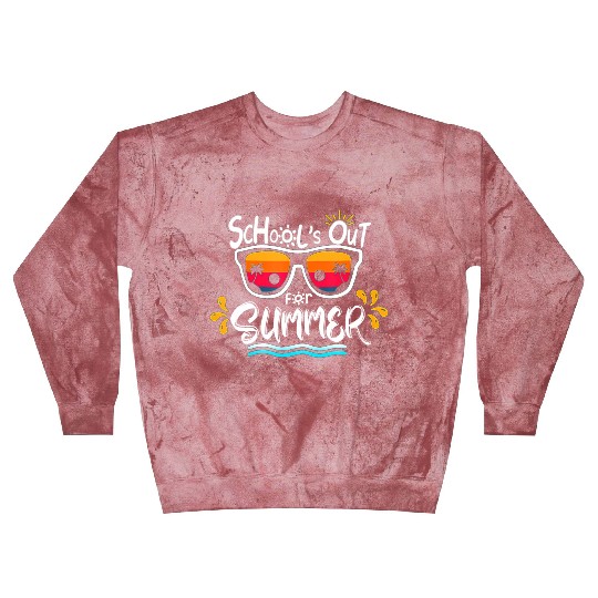 Schools Out For Summer Last Day Of School Teacher Blast Sweatshirts