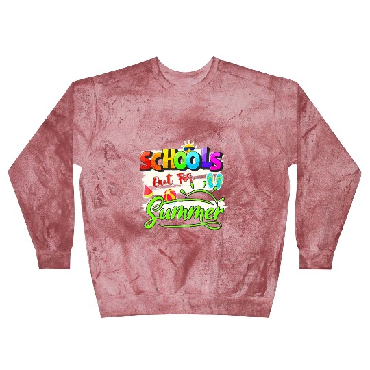 Schools Out For Summer Lover Funny Teacher Student Blast Sweatshirts