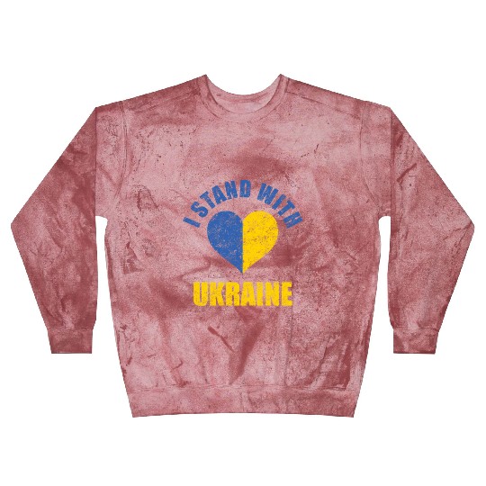 Support Ukraine I Stand With Ukraine Ukrainian Blast Sweatshirts