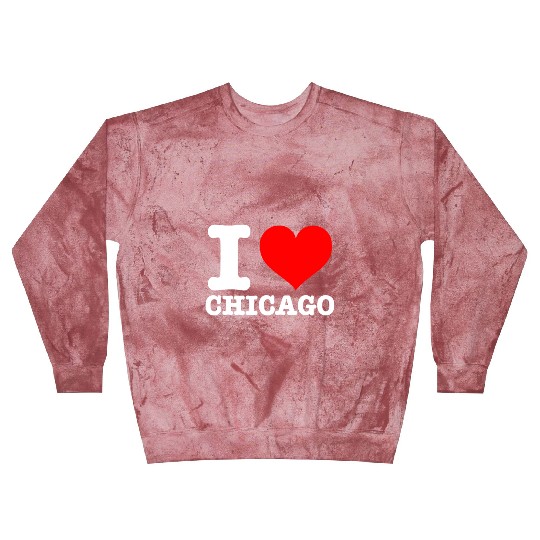 Chicago - I Heart Chicago - I Love Chicago Blast Sweatshirts