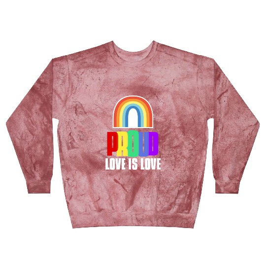 Proud LGBT Blast Sweatshirts Love is Love Blast Sweatshirts LGBT Pride