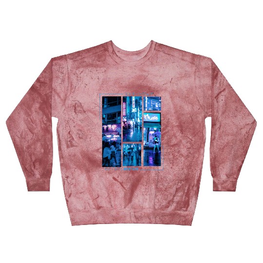 Japanese Cyberpunk Tokyo Streetwear Aesthetic Blast Sweatshirts