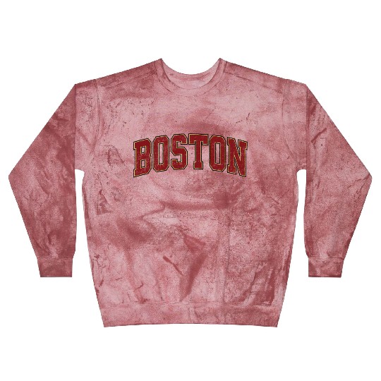 Boston Massachusetts Ma Athletic Sports Blast Sweatshirts