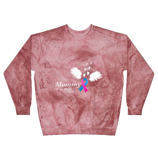 Angel Mommy Miscarriage Awareness Infant Mother Blast Sweatshirts
