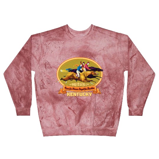 Louisville Kentucky Horse Racing Bourbon Derby Blast Sweatshirts