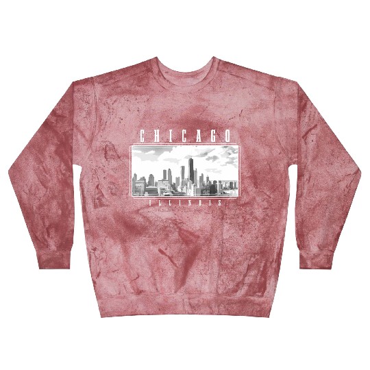 Chicago Illinois yline Pride Black White Chicago Blast Sweatshirts