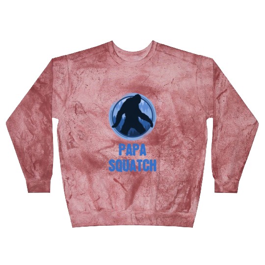 Sasquatch Walking Papa Squatch Blast Sweatshirts