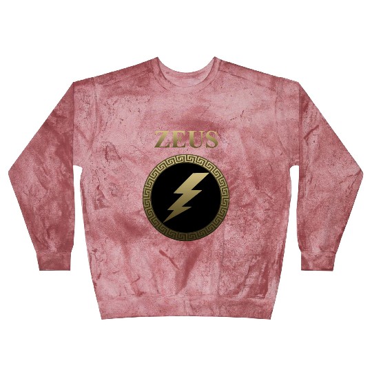 Zeus Ancient Greek God Thunderbolt Blast Sweatshirts