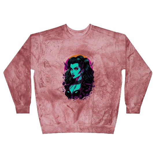 Vampire Girl Blast Sweatshirts