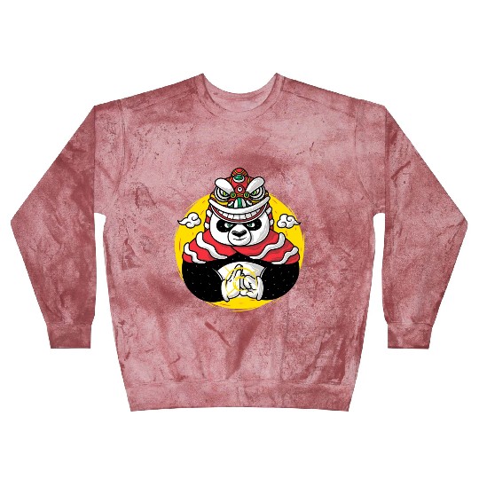 Lion Dance Panda Blast Sweatshirts