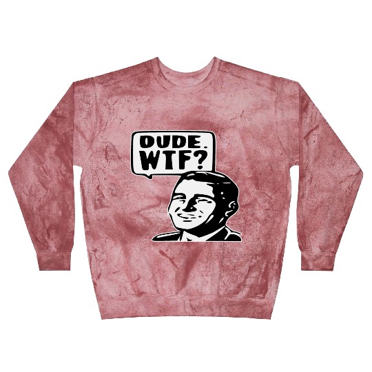 Dude WTF ©WhiteTigerLLC.Com LIKE US ON FACEBOOK Blast Sweatshirts