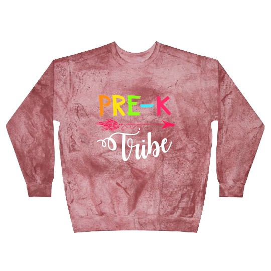 Team Pre K Teacher Tribe Back To School Blast Sweatshirts