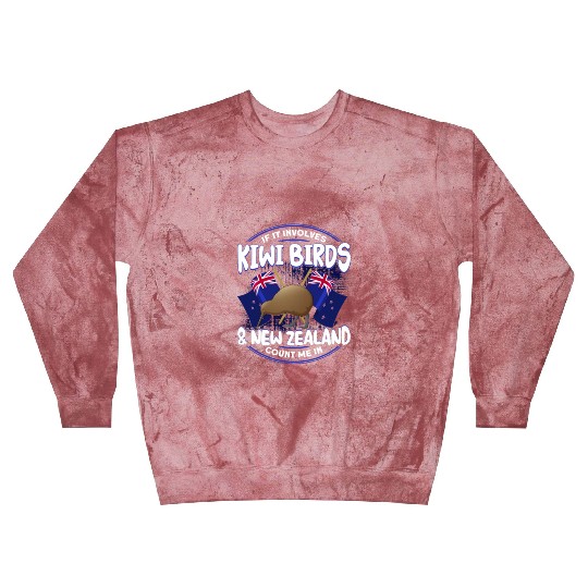 Bird Lover Endangered Species Kiwi Bird Blast Sweatshirts