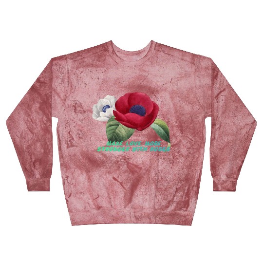 Embracing Romance with the Rose Blast Sweatshirts